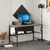 Hanah Home Greta 4481 Dore Black Radni sto 120x74x60??cm, Crni