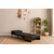 ATELIER DEL SOFA Sofa-krevet sa 1 sedeljkom Cosmo Single Black