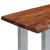 Konzolni stol 115 x 35 x 76 cm masivno drvo bagrema i željezo