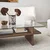 Hanah Home Klub sto Saga Rectangle, 105x35x65 cm, Braon