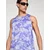ASICS Funkcionalna majica FUJITRAIL SINGLET modra/bela