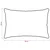 Jastuk 2 pcs Bež 60 x 80 cm Kapok vlakno