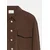 COMMA Bluza temno rjava