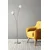 Aberto Design Podna lampa Rose 2 Li, 165 cm, E27, Zlatne boje