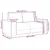 Vidaxl Dvosed iz platna 160x78x84 cm