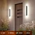 LED spoljašnje zidno svetlo LED/18W/230V 60 cm IP65 crno