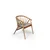 Hanah Home Trpezarijski sto i stolice Riva Masa T, 170x90x75 cm, 4 stolice Table, Smeđi