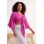 Trendyol Curve Ženska bluza Tbbss24Af00071, Roze