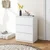 HOMCOM HOMCOM Komoda iverna plošča 60D x 40Š x 79V cm Bela, (5000242528)