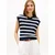 TOMMY HILFIGER Pulover mornarska/bela