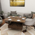 Hanah Home Sto za dnevnu sobu Dy Ada 90x38x60 cm, Braon