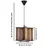 Conceptum Hypnose Luster Star Cage, 60cm