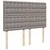 Vidaxl Box spring postelja z vzmetnico taupe 140x190 cm blago