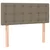 Vidaxl Box spring postelja z vzmetnico taupe 100x200 cm blago