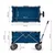 Kinderkraft sklopiva kolica za putovanja rollster night blue ( KSROLL00BLU0000 )