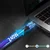 WOZINSKY Kotni kabel USB-C Thunderbolt 4, 240 W, 2 m – črn