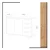 Hanah Home Komoda Waga 100x82x35cm Hrast-Bela