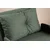 ATELIER DEL SOFA Sofa-krevet sa 1 sedaljkom Cosmo Single Green