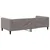 Vidaxl Raztegljiva postelja taupe 100x200 cm blago