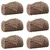 Pokrivači za bacanje 6 pcs Kamel 150 x 130 cm Runo