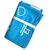 Swimaholic swimming world microfibre towel blue