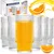 Northix Stekleni kozarci 320 ml, set 6 kosov
