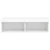TV ormarić s LED svjetlima bijeli 80x30x30 cm