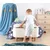 Atelier del Sofa Tabure 61x40x37cm, Belo