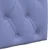 Vidaxl Viseče vzglavje postelje Jeans modra Blago