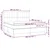 Vidaxl Box spring postelja z vzmetnico LED modra 200x200 cm blago
