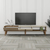 Hanah Home TV Komoda Milan, 180x40x35 cm, Braon-Siva