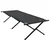 Sklopivi kamperski krevet Crna 210 x 80 x 46 cm Oxford tkanina