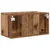Set TV komoda 3 pcs Smeđa 60 x 30 x 30 cm Konstruirano drvo