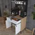 Hanah Home Multifunkcionalna komoda, Bela