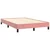 Vidaxl Box spring postelja z vzmetnico roza 120x190 cm žamet