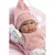 Llorens 63504 NEW BORN DEKLICA - realistična dojenčkova lutka s celotelesnim vinilom - 35 c