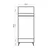 Hanah Home Garderoba City, 80x190x45 cm, Hrast
