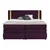 Boxspring Krevet Minola Gold Exkluziv 160/200 cm , šljiva