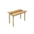 HANAH HOME Vina Mini 03 0701 Oak Soho Grey (Produžni set trpezarijskih stolova i stolica (6 komada))