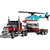 LEGO Creator 3in1 Kamion s ravnom platformom i helihopterom 31146, Uzrast 7+