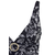 VIVANCE Enodelne kopalke  črna / bela