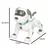LIVEFY Interactive Dog robot na daljinsko upravljanje, bela
