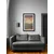 Plakat s paspartujem narava obsijana s soncem - 40x60 black