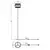 Osram - Podna lampa DECOR HORNET 1xE27/10W/230V crna/zlatna