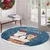 Conceptum Hypnose Woopamuk 463 Tepih, 110 cm, Plavi