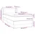 Vidaxl Box spring postelja z vzmetnico temno siva 90x200 cm žamet