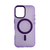 Silikonska futrola Magsafe FLURO COLOR Iphone 16 LJUBIČASTA