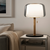 EVEDAL Stona lampa, mermer/siva