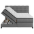 BOXSPRING KREVET CARMEN 160/200 cm , tamnosiva