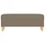 Vidaxl Klop taupe 100x35x41 cm blago